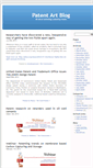 Mobile Screenshot of blog.patent-art.com